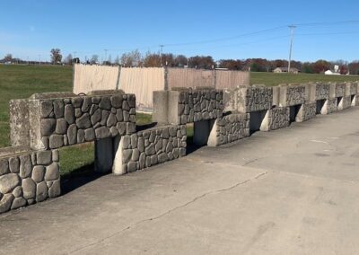 Bin Blocks Barrier Wall 121