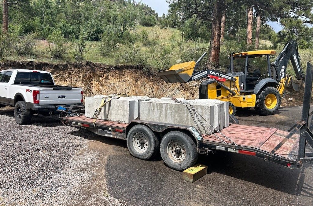 Concrete Barrier Blocks Asheville, NC | Construction Concrete Company
