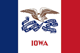 Bin Block Supply Iowa Flag