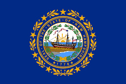 Bin Block Supply New Hampshire Flag