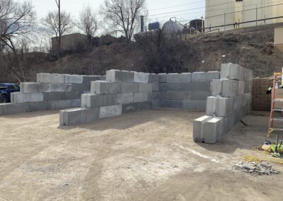 Concrete Blocks How To Build A Material Storage Bin 29