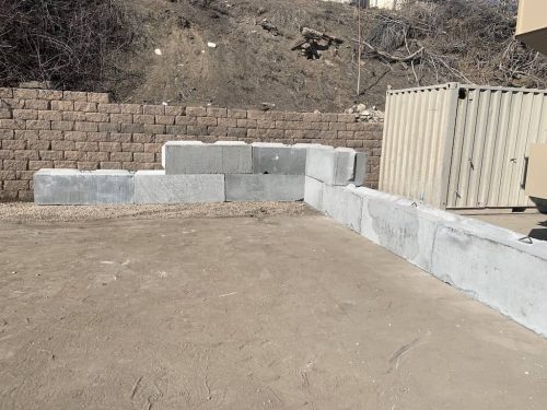 Concrete Barrier Blocks 435