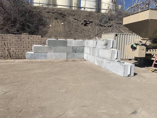 Concrete Barrier Blocks 438