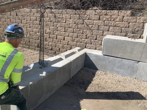 Concrete Bin Blocks 445