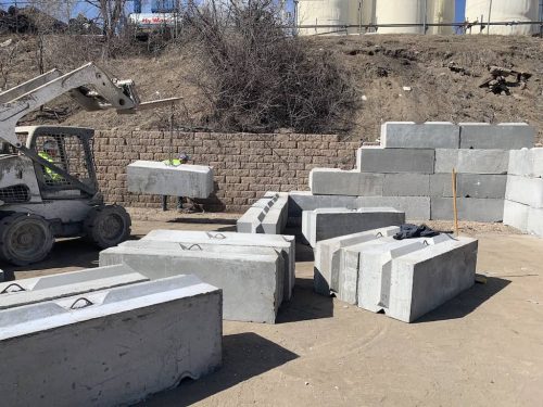 Concrete Bin Blocks 448